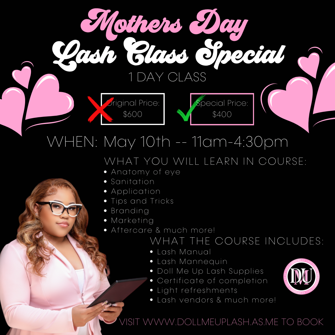 Mother’s Day Special Lash Class