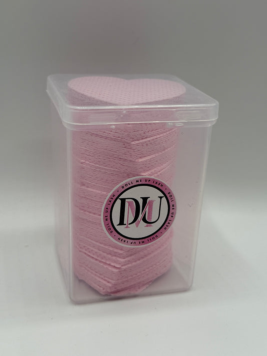 Lint Free Cotton- Heart Shaped